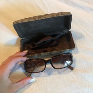 Coach Sunglasses and Sunglass Case